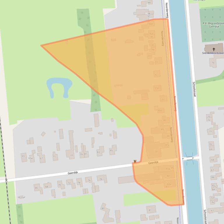 Kaart van postcodegebied 7686CH.