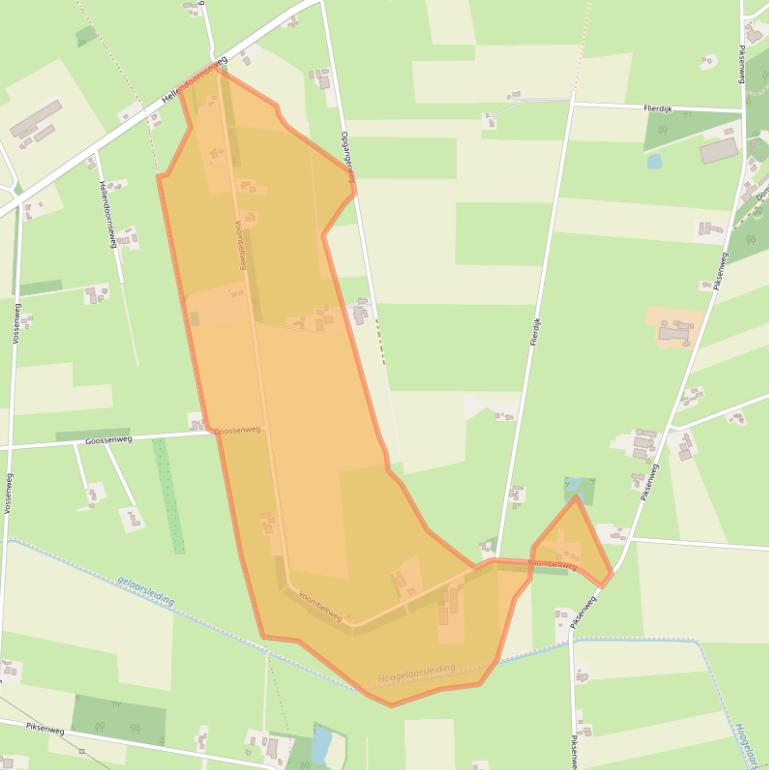 Kaart van postcodegebied 7688PA.