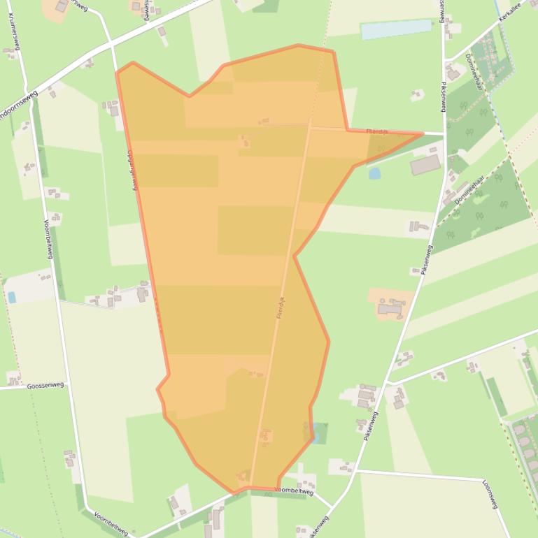 Kaart van postcodegebied 7688PE.