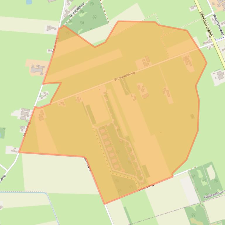 Kaart van postcodegebied 7688PJ.