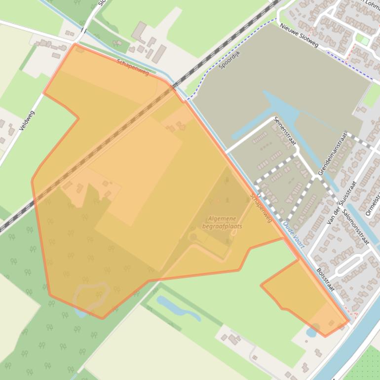 Kaart van postcodegebied 7691PP.