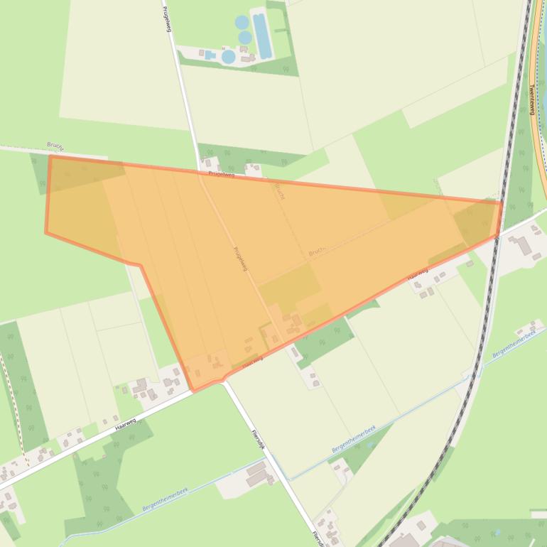 Kaart van postcodegebied 7691PT.