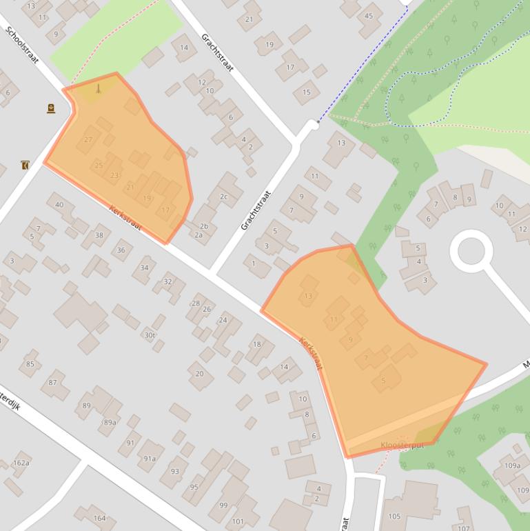 Kaart van postcodegebied 7693PD.