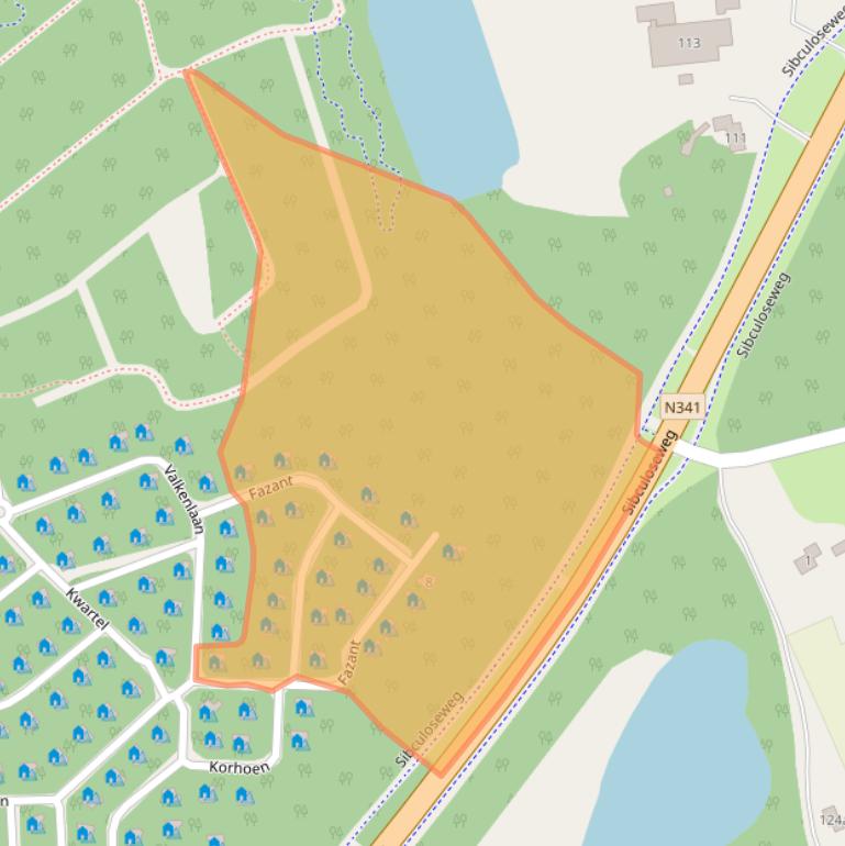 Kaart van postcodegebied 7693VJ.