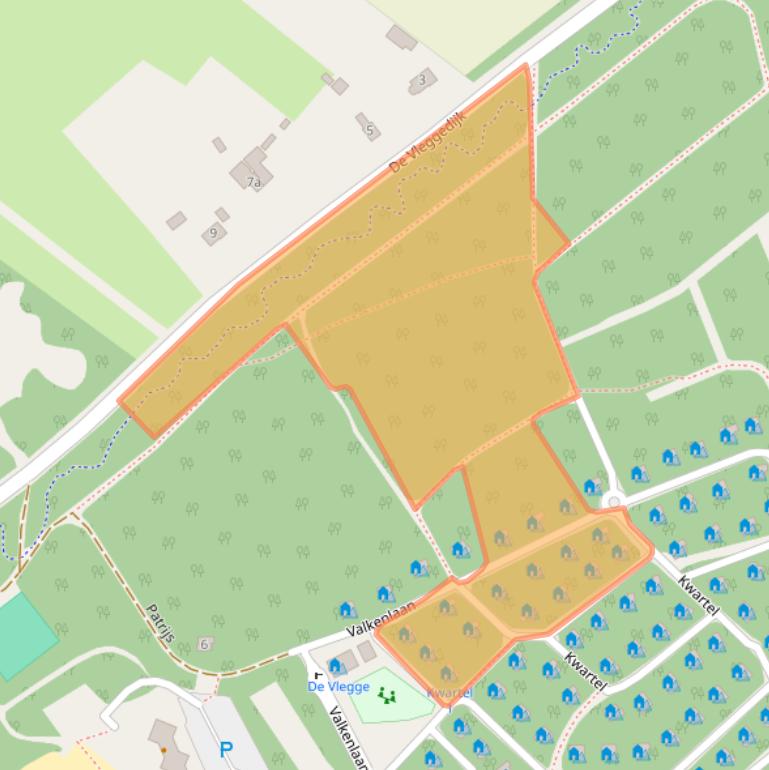 Kaart van postcodegebied 7693VM.