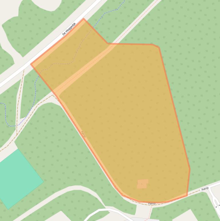 Kaart van postcodegebied 7693VN.