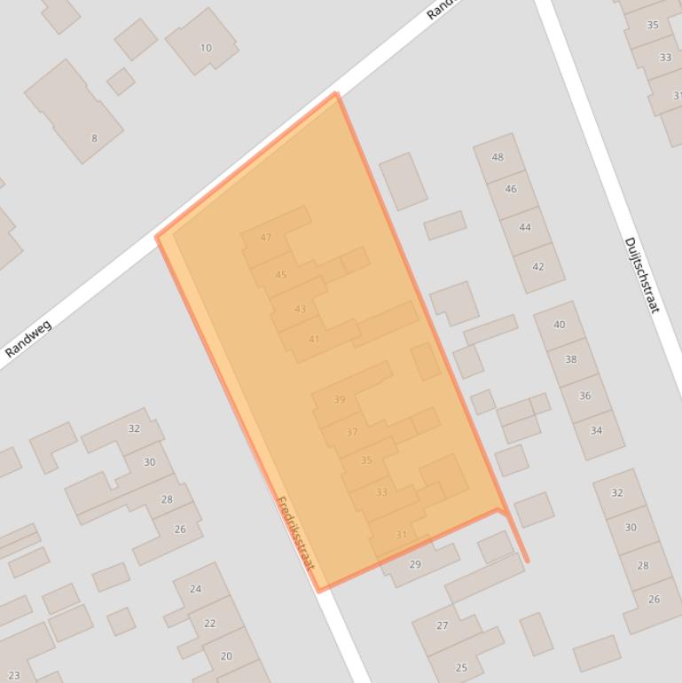 Kaart van postcodegebied 7694AL.