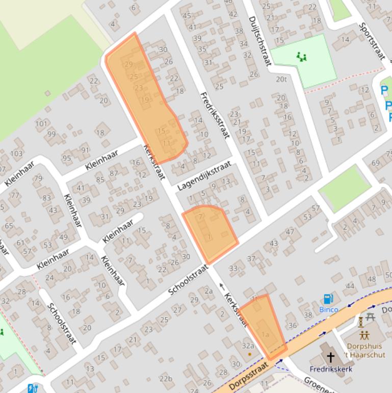 Kaart van postcodegebied 7694AN.