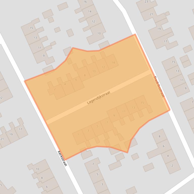 Kaart van postcodegebied 7694BH.