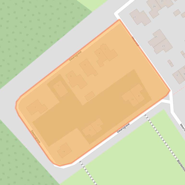 Kaart van postcodegebied 7694BS.