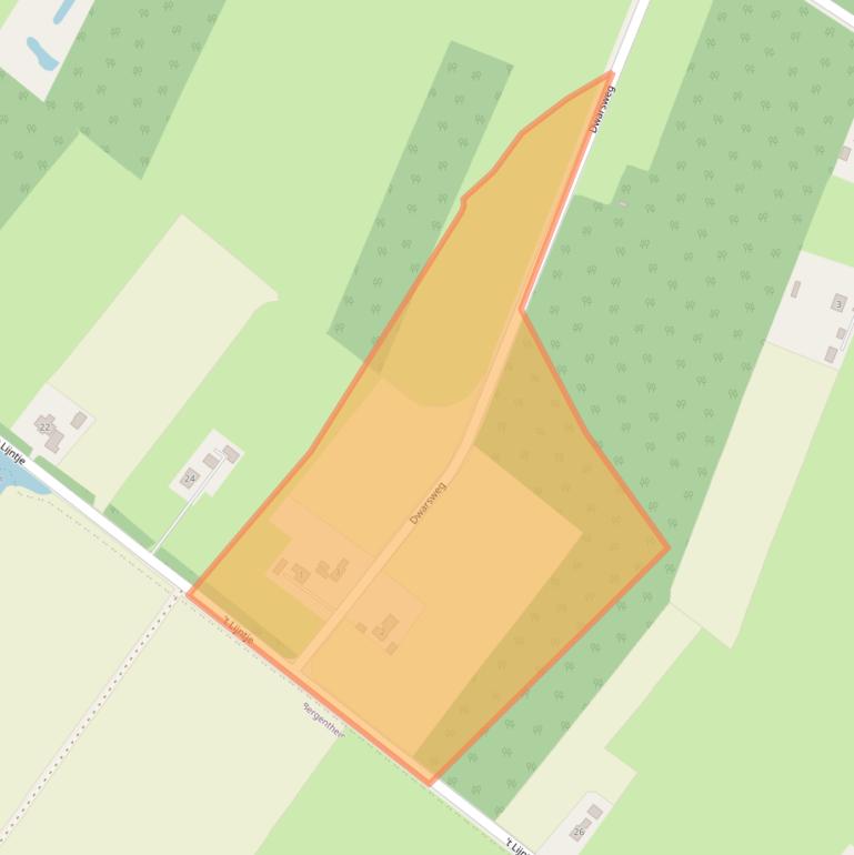 Kaart van postcodegebied 7695SE.