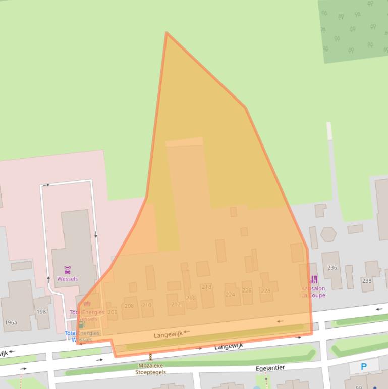 Kaart van postcodegebied 7701AL.