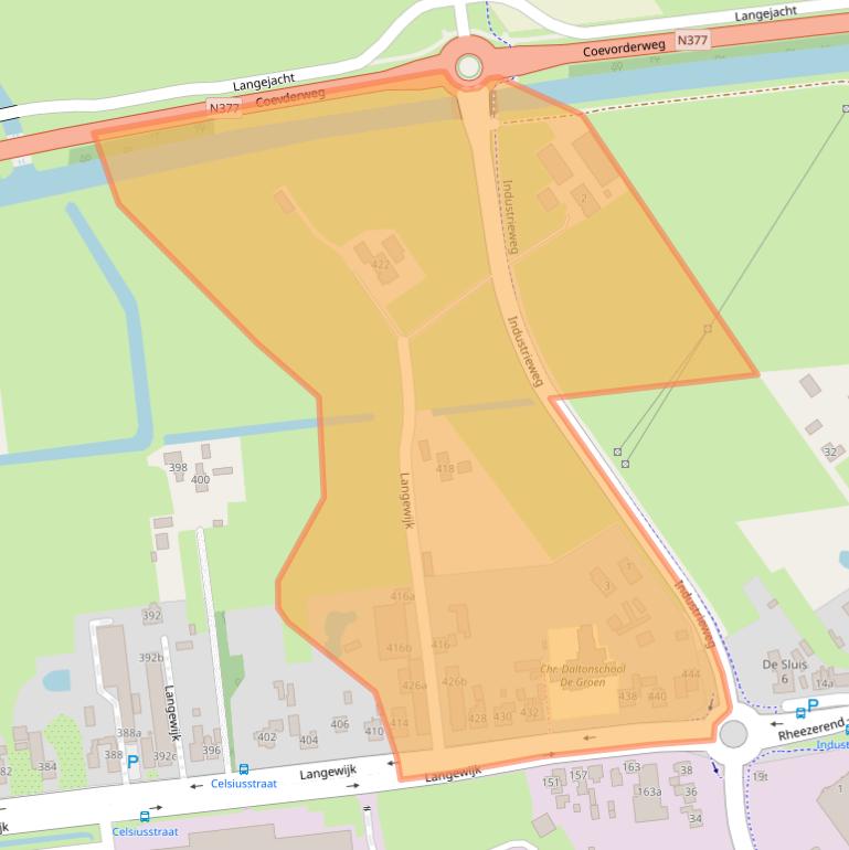 Kaart van postcodegebied 7701AT.