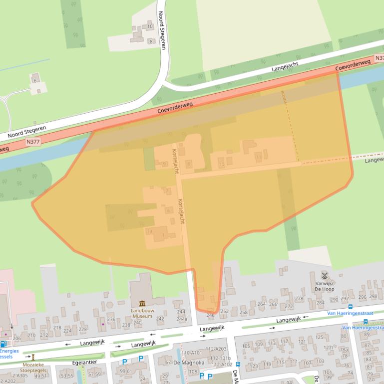 Kaart van postcodegebied 7701AX.