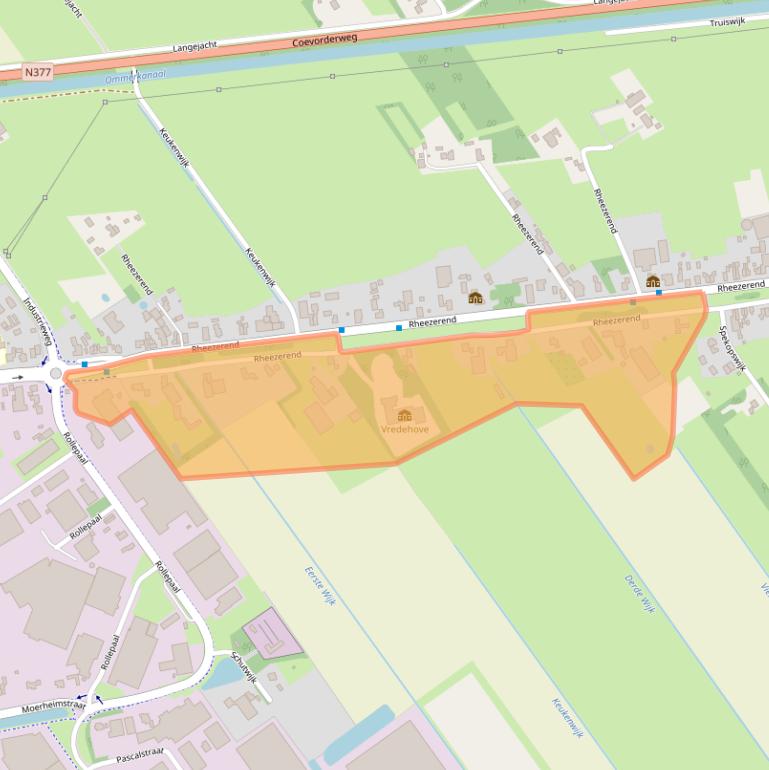 Kaart van postcodegebied 7701BC.