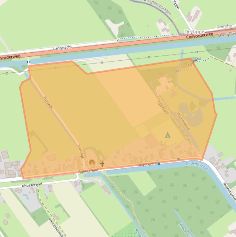 Kaart van postcodegebied 7701BK.