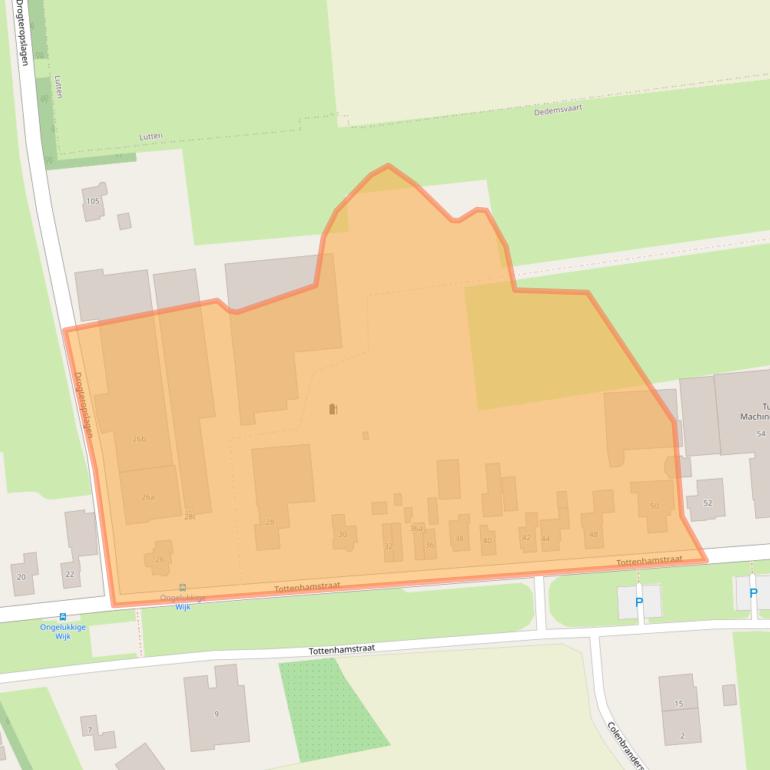 Kaart van postcodegebied 7701BN.