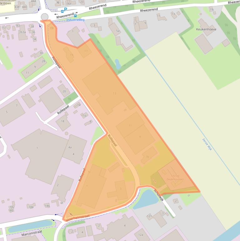 Kaart van postcodegebied 7701BR.