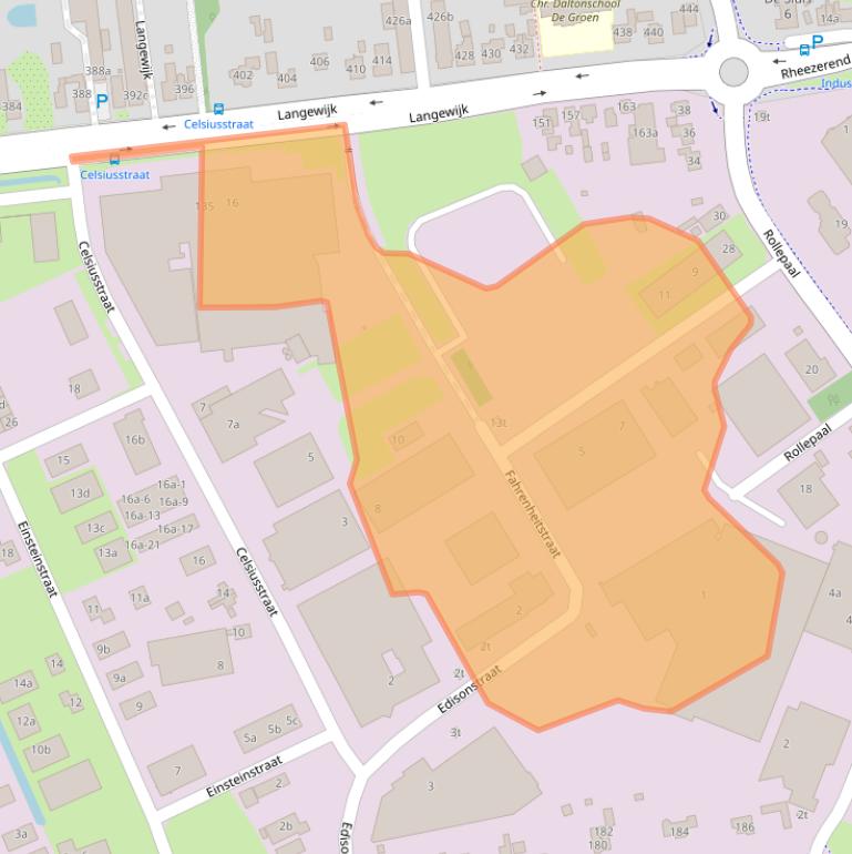 Kaart van postcodegebied 7701BV.