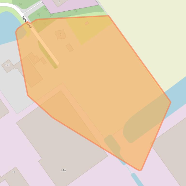 Kaart van postcodegebied 7701BX.