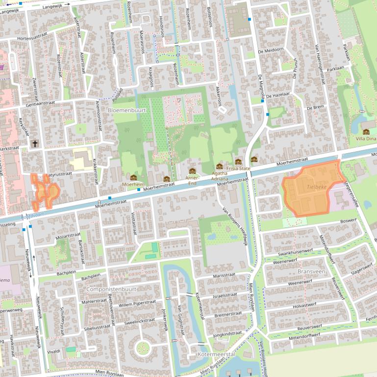 Kaart van postcodegebied 7701CC.