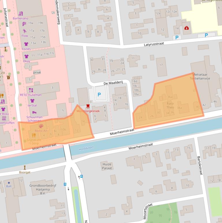 Kaart van postcodegebied 7701CE.