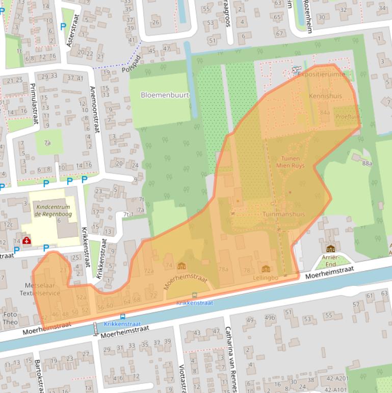 Kaart van postcodegebied 7701CG.