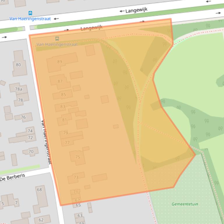 Kaart van postcodegebied 7701CP.