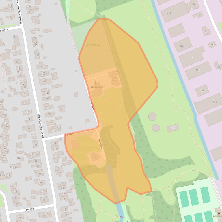 Kaart van postcodegebied 7701CV.