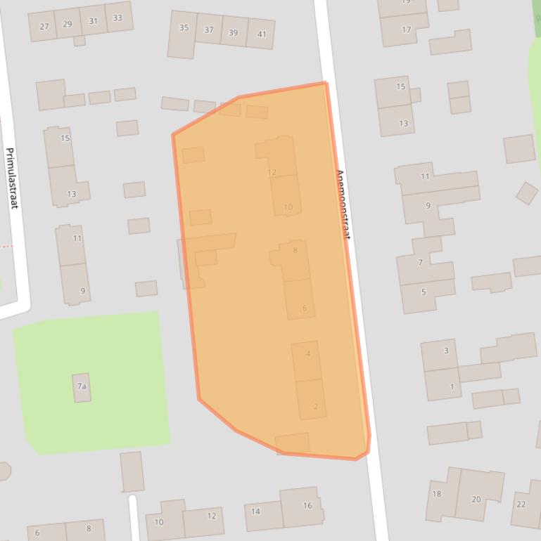 Kaart van postcodegebied 7701EG.