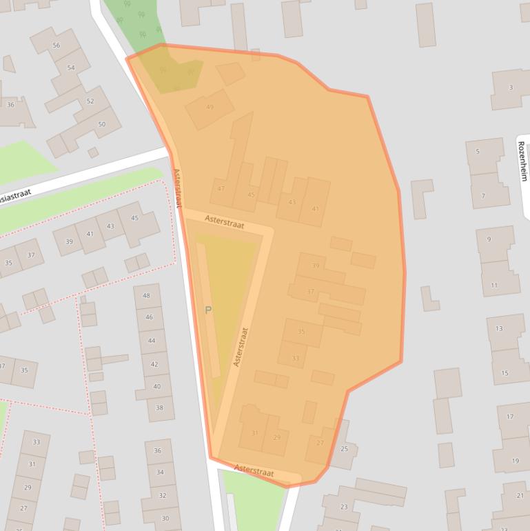 Kaart van postcodegebied 7701EV.