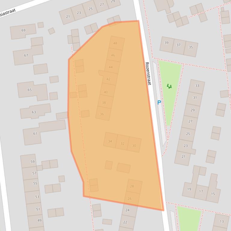 Kaart van postcodegebied 7701GC.