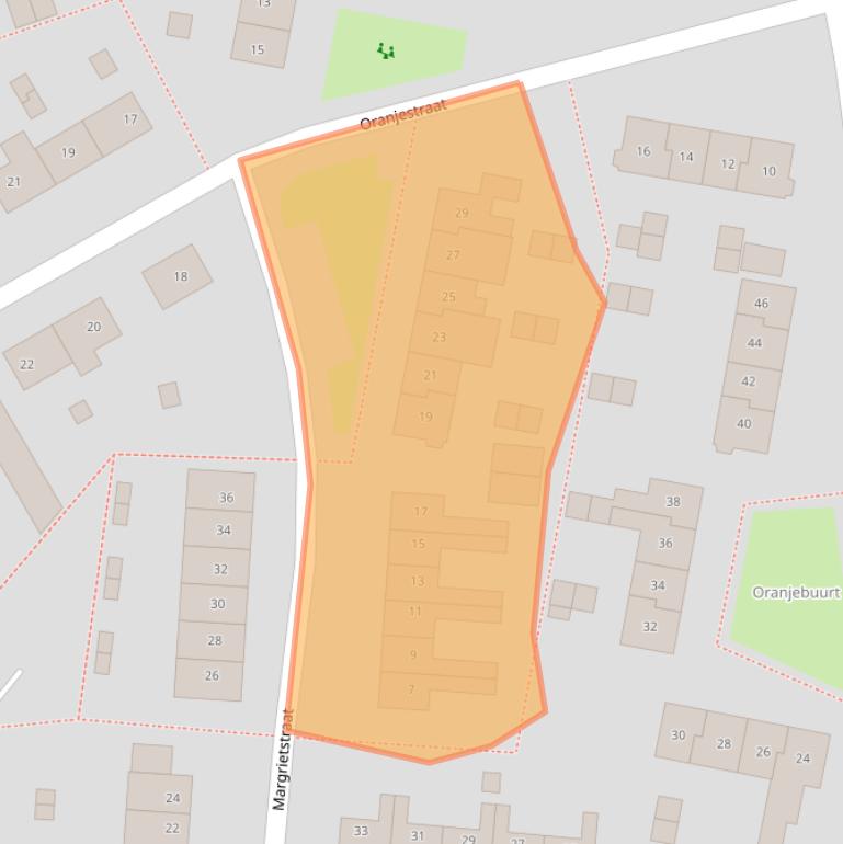 Kaart van postcodegebied 7701HJ.