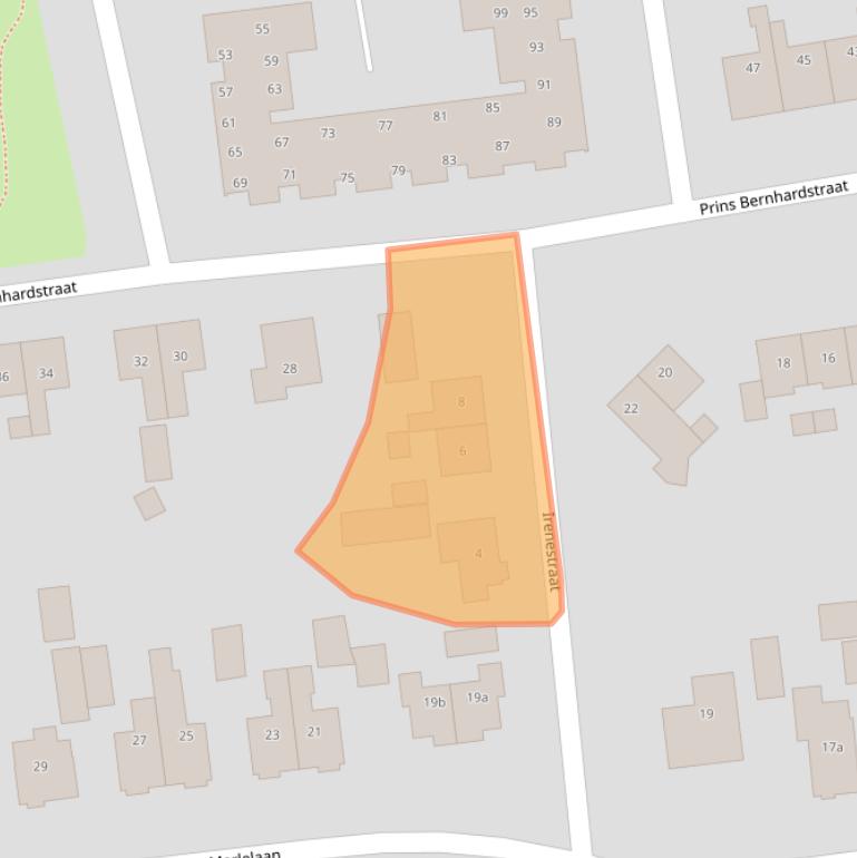 Kaart van postcodegebied 7701HR.