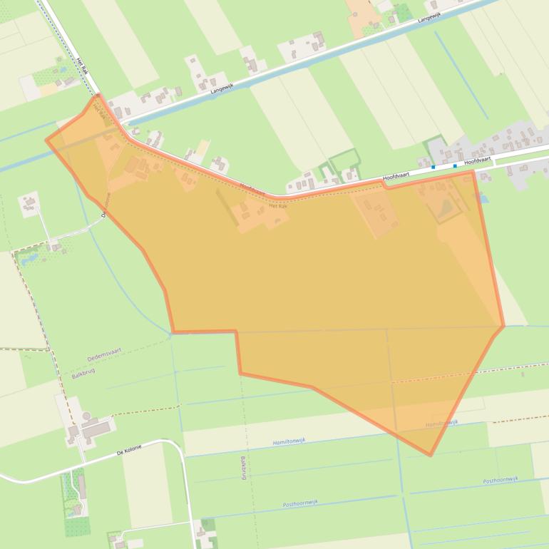 Kaart van postcodegebied 7701JS.