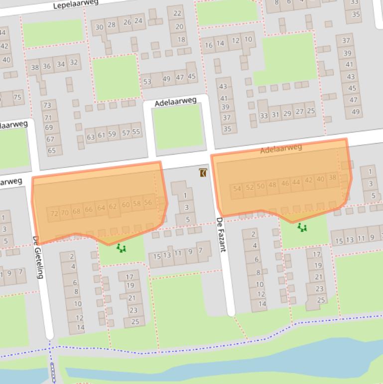 Kaart van postcodegebied 7701KP.