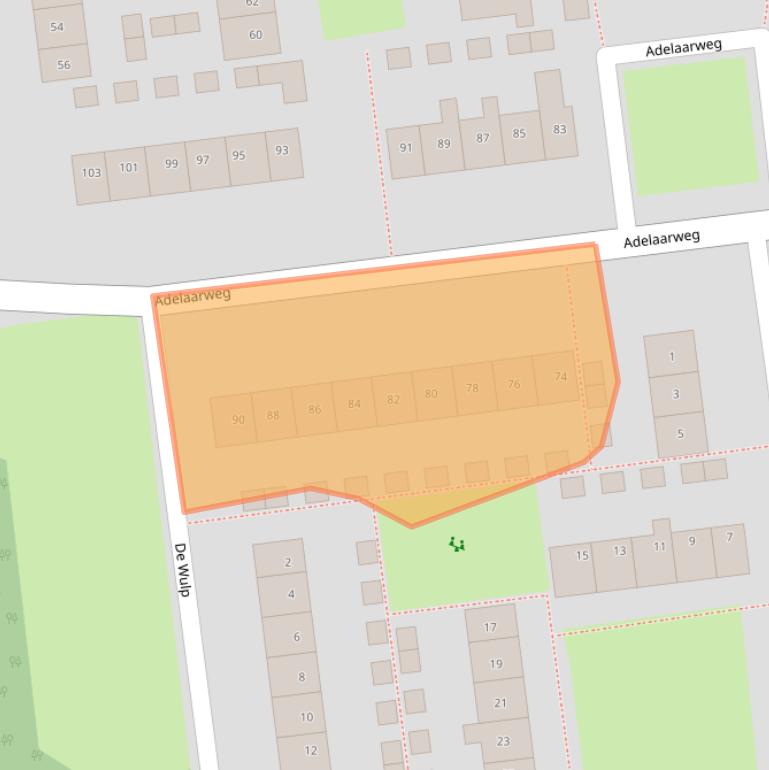 Kaart van postcodegebied 7701KR.