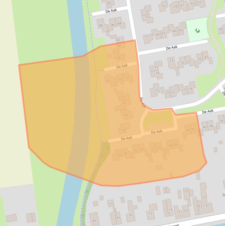 Kaart van postcodegebied 7701LB.