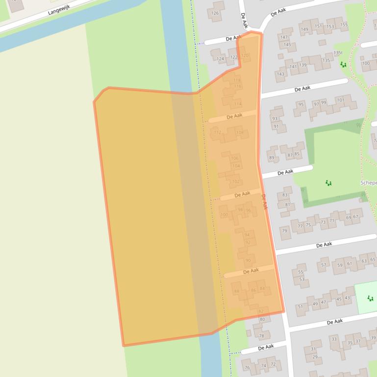 Kaart van postcodegebied 7701LC.