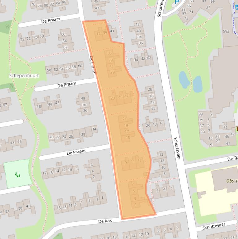 Kaart van postcodegebied 7701LK.