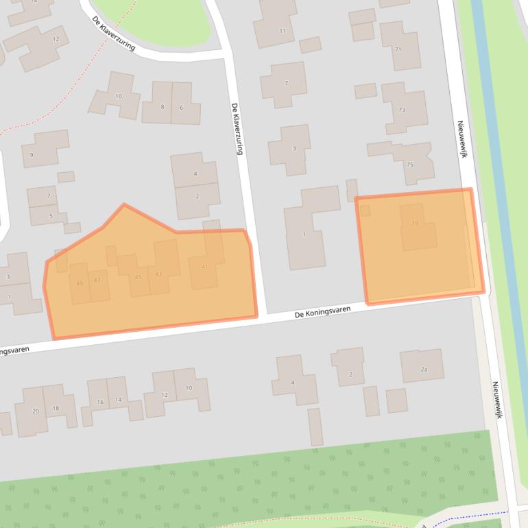 Kaart van postcodegebied 7701ME.