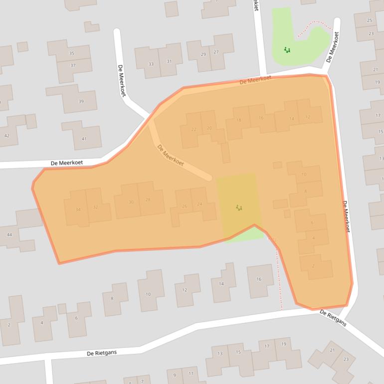 Kaart van postcodegebied 7701MN.