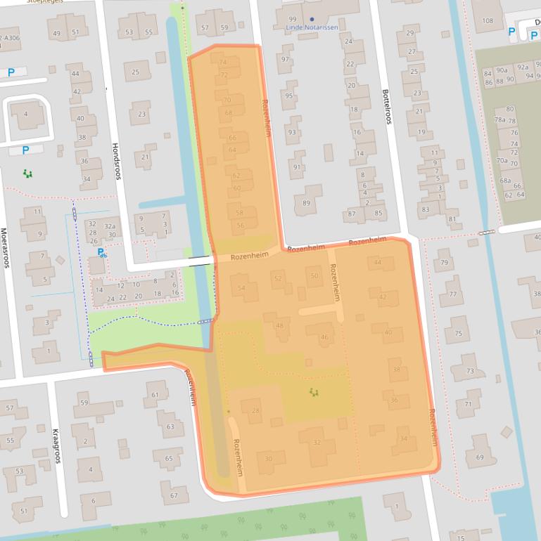 Kaart van postcodegebied 7701NG.