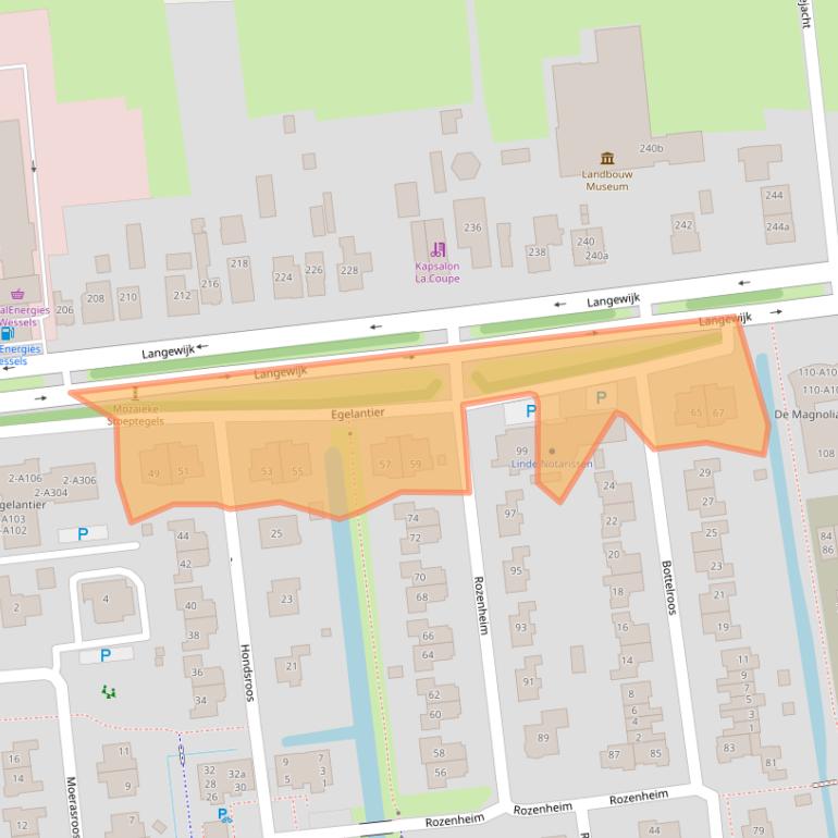 Kaart van postcodegebied 7701NP.