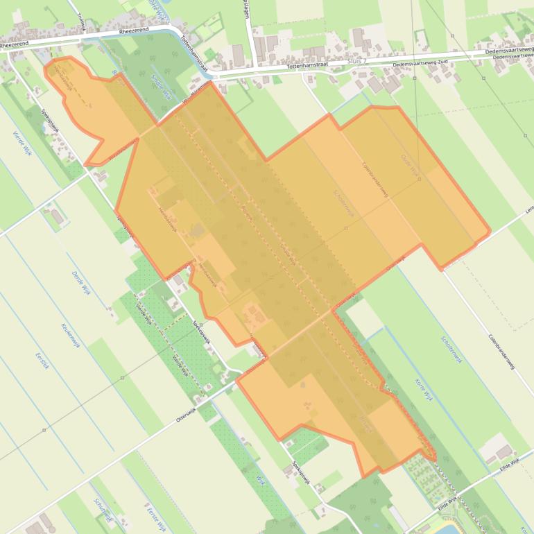 Kaart van postcodegebied 7701PA.