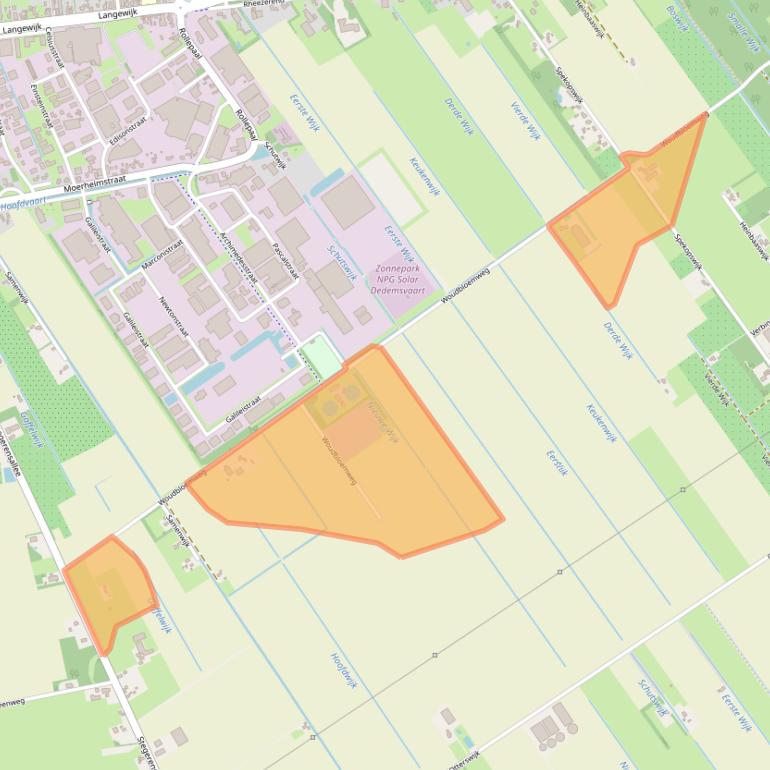 Kaart van postcodegebied 7701PG.