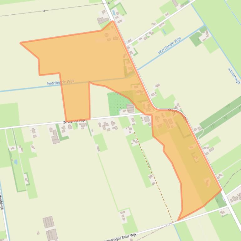 Kaart van postcodegebied 7701PK.