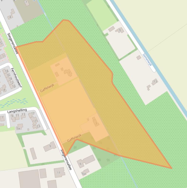 Kaart van postcodegebied 7701PN.