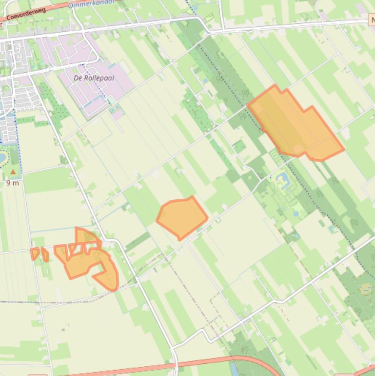 Kaart van postcodegebied 7701PP.