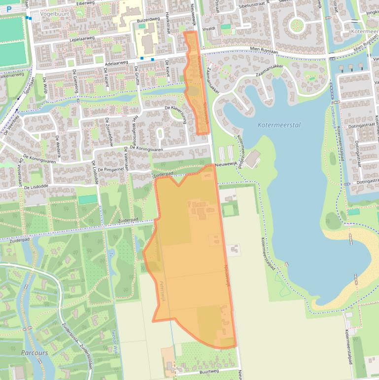 Kaart van postcodegebied 7701PX.